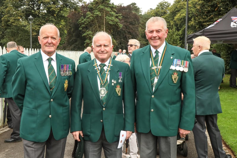 Members of the local UDR Association. Pic by Norman Briggs, rnbphotographyni