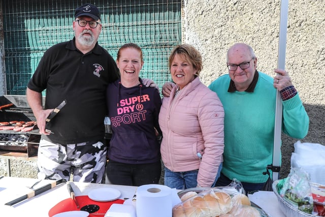 The Catering Team at the Royal British Legion Street Party. Pic by Norman Briggs, rnbphotographyni