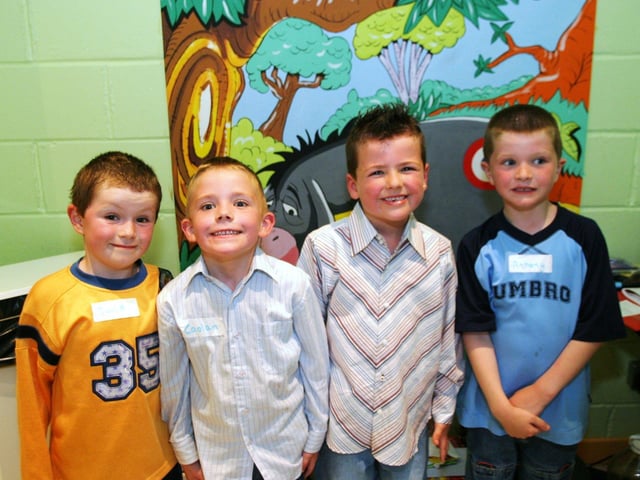 Ryan Quigley having fun with some of his buddies.
