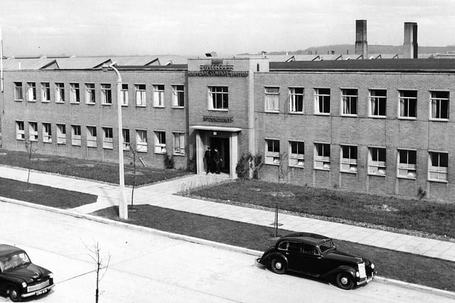 The main office at Bristol Aeroplane Company in Pallion in 1954. Photo: Bill Hawkins.