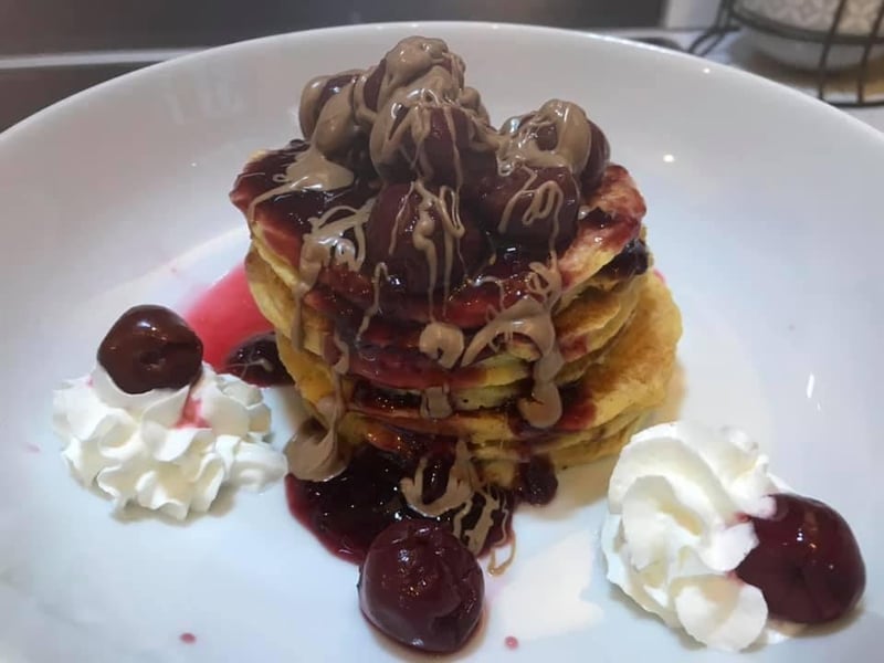 Gemma Dring, said: "Blackforest pancakes and all slimming world friendly."