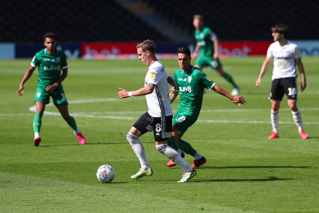 Got stuck in, made some good tackles for the Owls in the heart of the midfield before being brought off towards the end of the second half. Improved in the second 45.