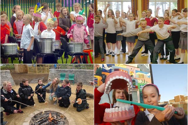How many of these Rossmere Primary School scenes do you remember?
