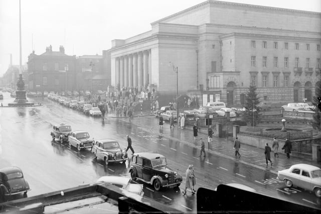 Picture shows Barkers Pool as it appeared in the 1950s