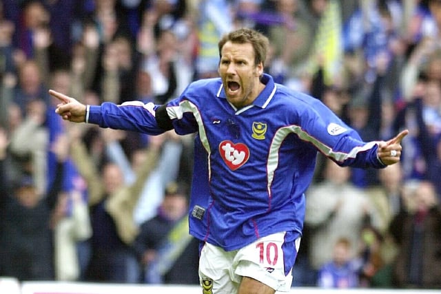 What a piece of business arriving for free on the eve of the 2002-03 season and inspiring Pompey to the Premier League