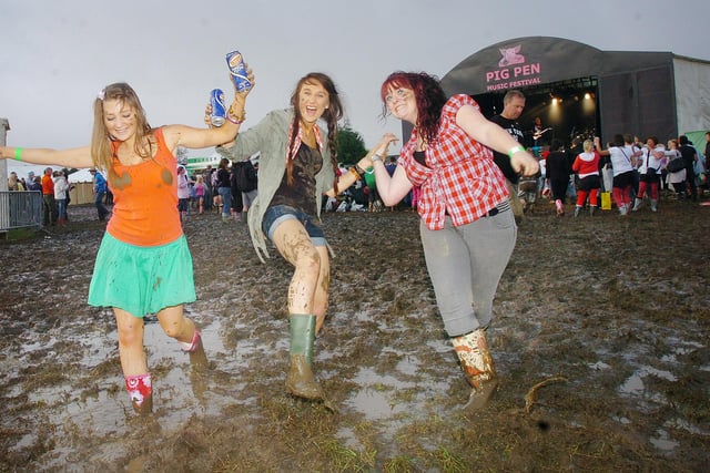 Were you pictured strolling through the mud in 2008?