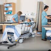 New figures have revealed the pressures on Sheffield’s hospitals – but also show waitings lists are getting better.. Picture shows nurses caring for patients in post operative care ward. PIcture: Tyler Olson - stock.adobe.com