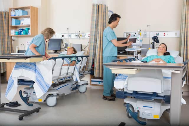 New figures have revealed the pressures on Sheffield’s hospitals – but also show waitings lists are getting better.. Picture shows nurses caring for patients in post operative care ward. PIcture: Tyler Olson - stock.adobe.com