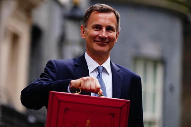 South Yorkshire’s metro mayor has welcomed plans for ‘investment zones’ in today’s budget – but says the chancellor has ‘missed opportunities’ to make a difference. Photo shows Jeremy Hunt, before he announced the budget today. Picture: Victoria Jones/PA Wire
