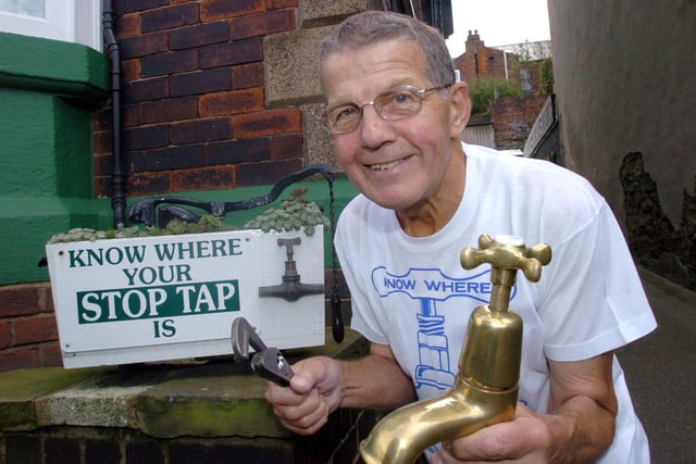 Plumber Stanley Wraith(69) of Chesterfield Road, Meersbrook, who is took 'early retirement' in 2004