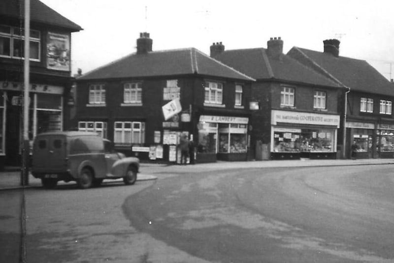 Back to 1963 for this view which shows the corner of Spring Garden Road, Stratford Road and Stockton Road. Can anyone remember these shops? Photo: Hartlepool Library Service.