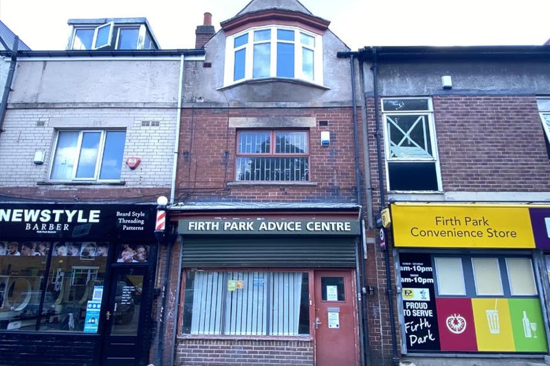 The former Firth Park Advice Centre on Stubbin Lane, Firth Park, sold for £163,000. It had a guide price of £95,000. It is described as a substantial inner terrace with ground floor extension which is office accommodation.