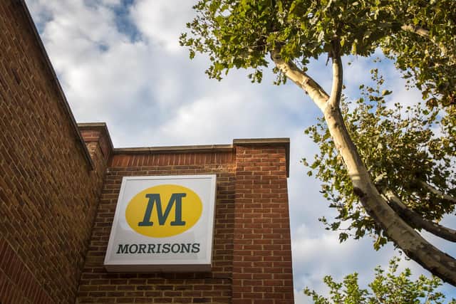 A general view of a Morrisons supermarket   (Photo by Rob tothard/Getty Images)