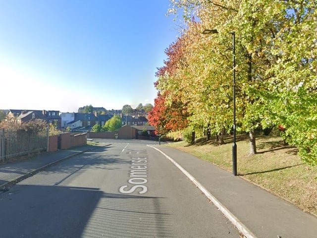 The joint third-highest number of reports of drug offences in Sheffield in January 2023 were made in connection with incidents that took place on or near Somerset Rd, Burngreave, with 2