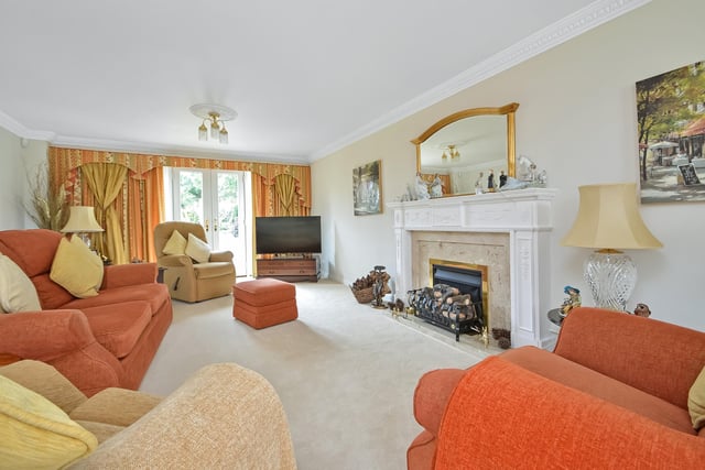 The house has a large sitting area on the first floor as well as a dining room, kitchen/breakfast room and utility room.