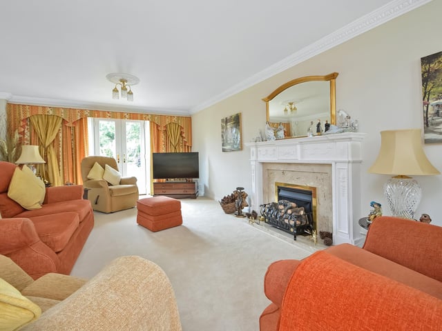 The house has a large sitting area on the first floor as well as a dining room, kitchen/breakfast room and utility room.
