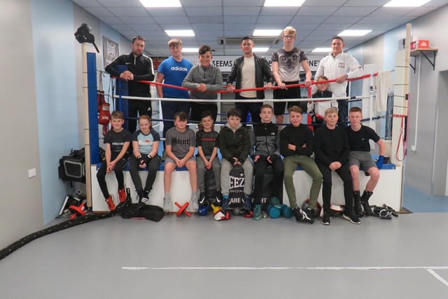 Members of Haworth Boxing Academy