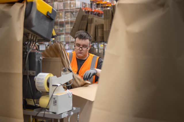 Supported internships at Amazon combine classroom education and practical work experience in a number of roles.
