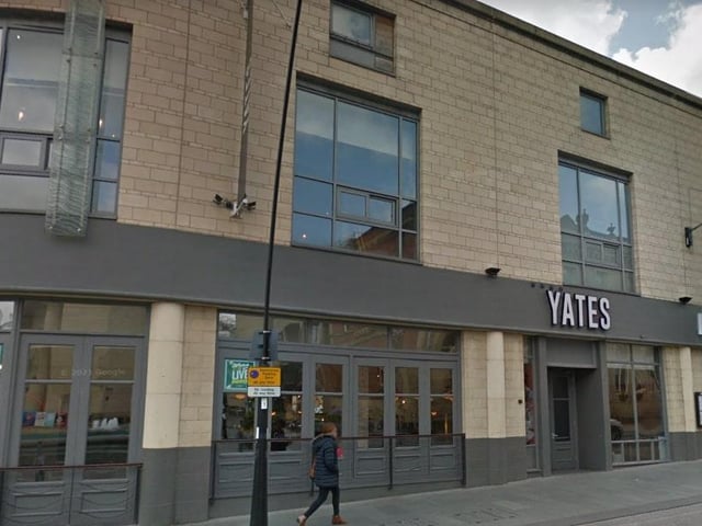 Popular bar Yates in Cambridge Street, Sheffield city centre is open for lunch on New Year's Day with its usual menu