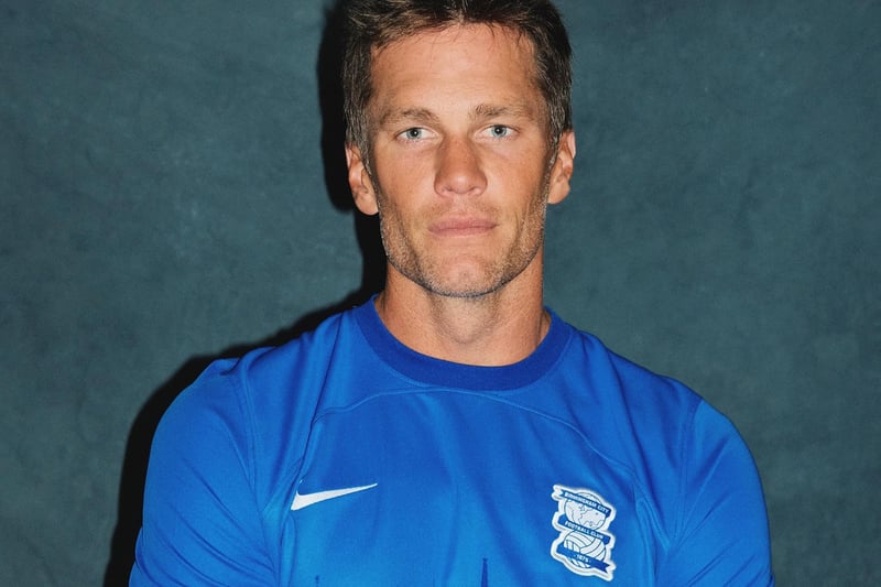Tom Brady became a minority owner of Birmingham City following Tom Wagner and Knighthead Capital's takeover of the club in the summer. He was pictured in a Blues top after he announced his involvement with the club