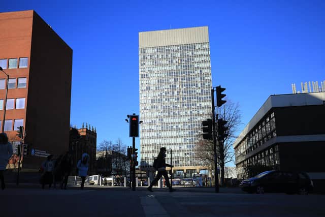 The University of Sheffield Arts Tower. Picture: Chris Etchells
