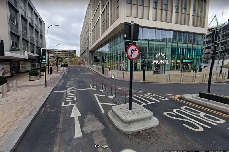 By November 2020, the Google Maps view was completely different, with a sleek new building housing shops and a coffee bar as well as the HSBC offices. Sadly, Debenhams on the left would be on the way to closing down only a few months later