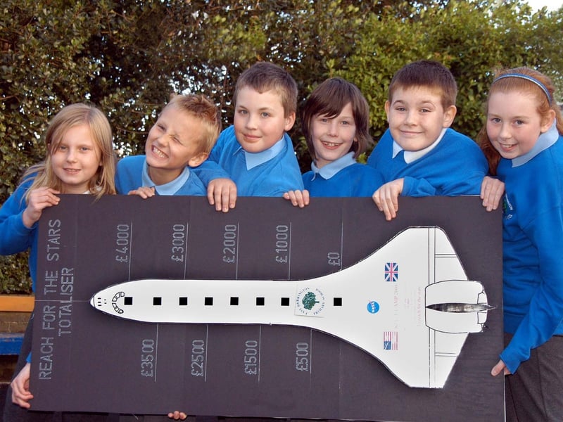 These East Herrington Primary School pupils were heading to the Kennedy Space Centre 18 years ago. Here are Zoe Laidler, Daniel Wake, Kristofer Gibson, Isaac Burwood, Fletcher Gladden and Emily Ward.