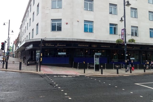 The guide says of this Wetherspoon branch: "Twelve handpumps offer up to six guest beers and a cider to complement the regular range. The pub is a keen supporter of local brewers and holds twice-yearly beer festivals."