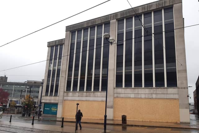 The former Sports Direct store on High Street in Sheffield city centre is being converted into a new Lidl supermarket, which is scheduled to open in spring 2023