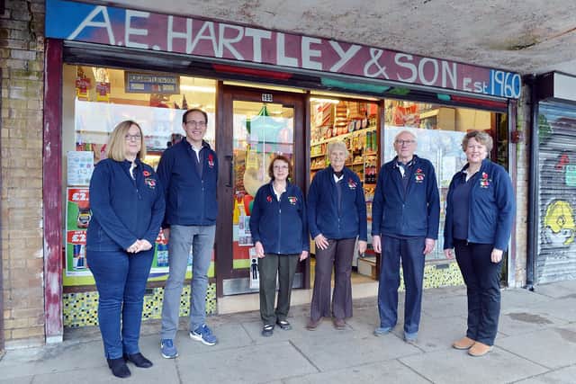 Hartley A E & Son Shop's 60th anniversary.