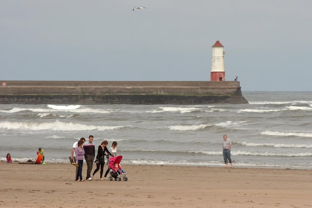 Spittal beach, Berwick, boasts a fine sweep of sand and a long promenade close to the mouth of the River Tweed where seals and dolphins can sometimes be seen.