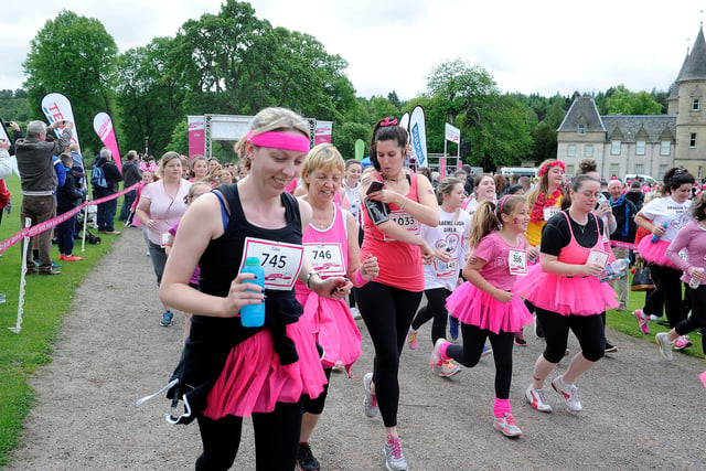 The annual event in Callendar Park raises thousands for Cancer Research UK