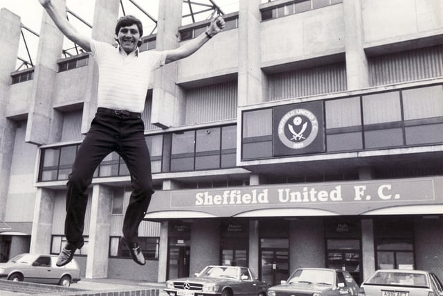 Sheffield United manager Ian Porterfield pictured in May 1984