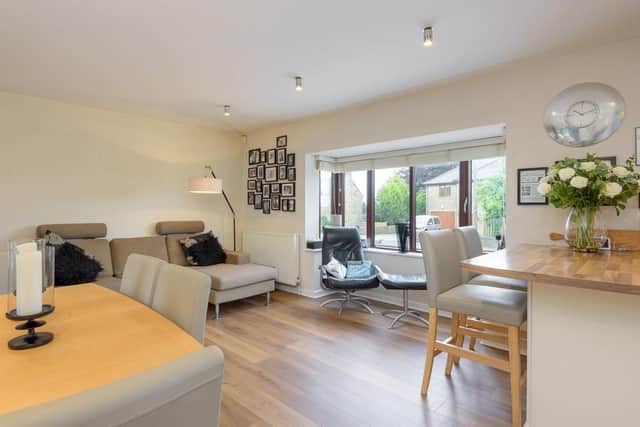 The property has a brilliant open-plan space on the ground floor.