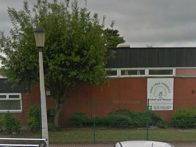 Oak Tree Primary School confirmed in a letter to parents that they had confirmed cases on September 13
