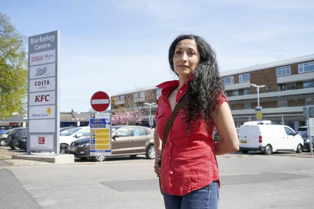Deepa Shetty who took on Excel parking services over a parking charge notice received at. Berkeley Centre and won.  Picture Scott Merrylees