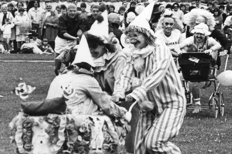Fantastic fun in the fancy dress pram race at Hartlepool Show in 1986. Are you in the picture?