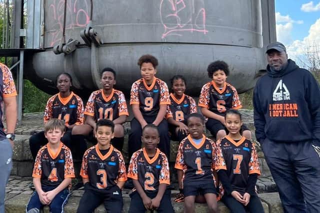 New youth American Flag football team in Sheffield.