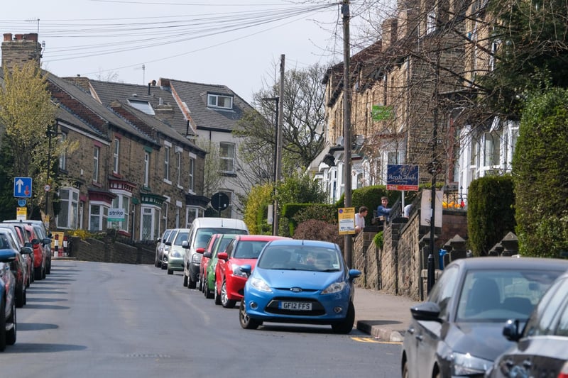 The ninth biggest price hike was in Crookes, where the average price rose to £215,602, up by 12.5 per cent on the year to September 2019. Overall, 79 houses changed hands here between October 2019 and September 2020, a drop of 34 per cent.