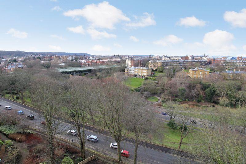The view to the north-west, over Valley Park.