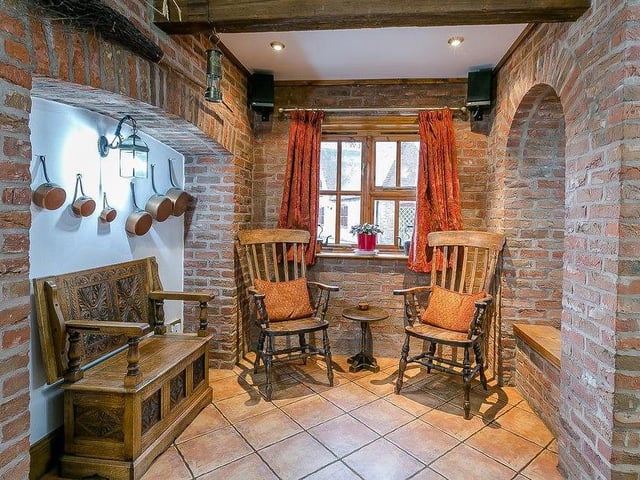 Feeling tired or stressed? Time for a sit-down to relax in this lovely corner full of character.