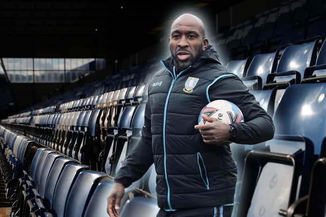 Darren Moore is feeling much better and ready to get back down to business at Sheffield Wednesday.