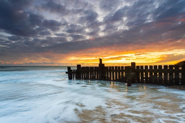 Trimingham is a secluded beach, which is located at the end of a steep narrow lane. The pretty beach is a great spot for dog walkers, fans of watersports and anglers (Photo: Shutterstock)
