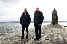 Sir Keir Starmer and the Secretary of State for Defence John Healey, joined a Vanguard Class nuclear deterrent submarine for the final return home from an at-sea patrol