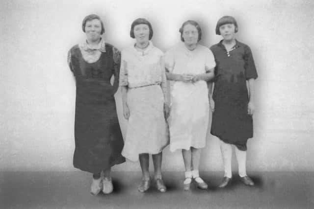 My mother with three of her sisters!