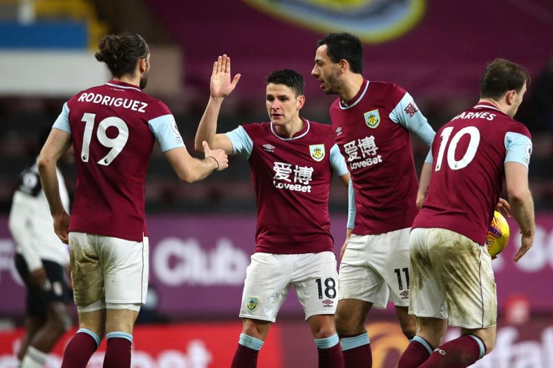 Burnley’s win at Everton on Saturday eased fears of relegation, and they’re now being tipped to steer clear of the drop.