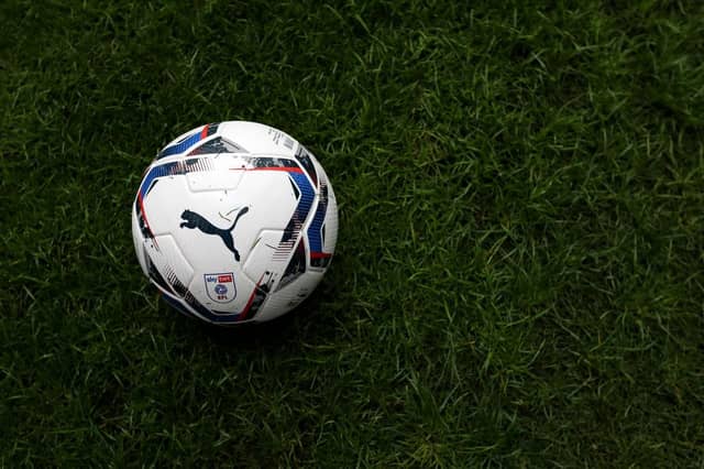 EFL match ball . (Photo by George Wood/Getty Images)