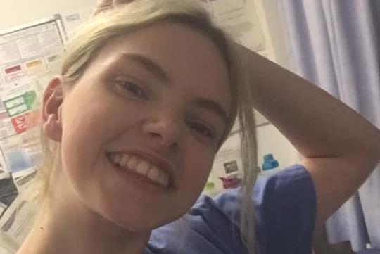 NHS hero pictures. My darling daughter - Mai Milner - she is a 3rd year Midwifery student in Leeds and is working tirelessly to complete her degree under extreme circumstances