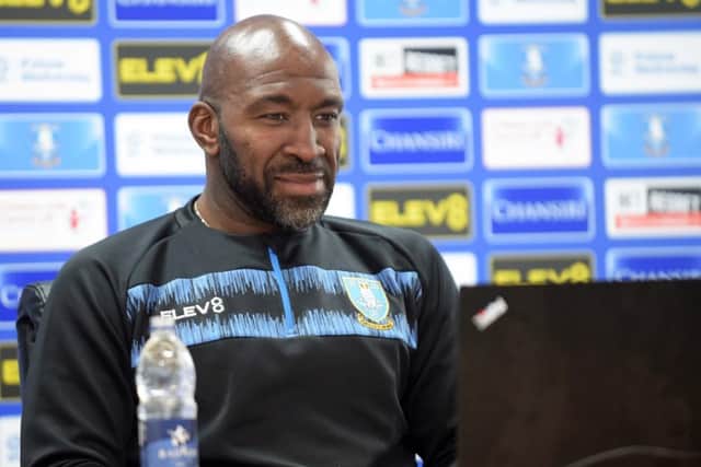 Sheffield Wednesday's new manager Darren Moore. Photo: SWFC.