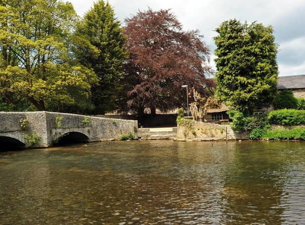 Ashford in the Water, on the River Wye, is home to the Grade II-listed Sheepwash Bridge.